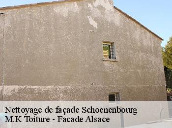 Nettoyage de façade  schoenenbourg-67250 M.K Toiture - Facade Alsace