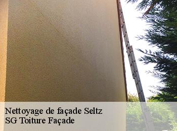 Nettoyage de façade  seltz-67470 SG Toiture Façade