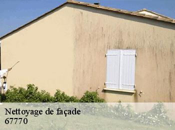 Nettoyage de façade  67770