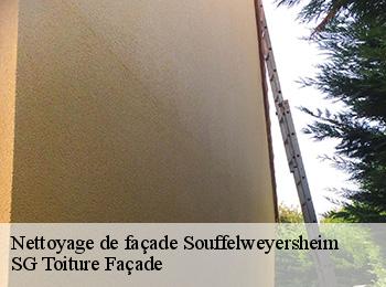 Nettoyage de façade  souffelweyersheim-67460 SG Toiture Façade