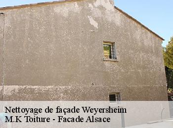 Nettoyage de façade  weyersheim-67720 M.K Toiture - Facade Alsace