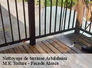 Nettoyage de terrasse artolsheim-67390 M.K Toiture - Facade Alsace