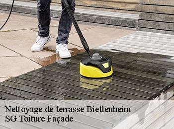Nettoyage de terrasse bietlenheim-67720 SG Toiture Façade