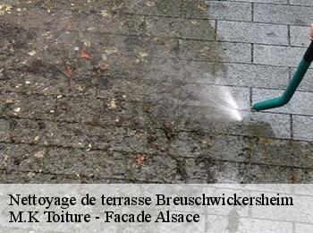 Nettoyage de terrasse