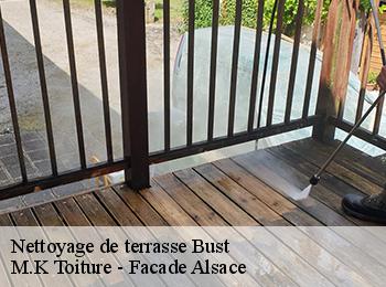 Nettoyage de terrasse  bust-67320 M.K Toiture - Facade Alsace
