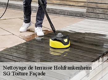 Nettoyage de terrasse hohfrankenheim-67270 SG Toiture Façade