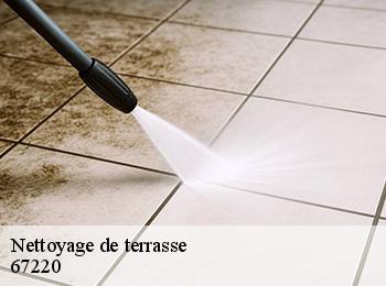 Nettoyage de terrasse 67220