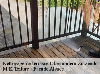 Nettoyage de terrasse  obermodern-zutzendorf-67330 M.K Toiture - Facade Alsace