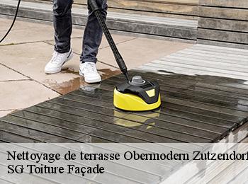 Nettoyage de terrasse obermodern-zutzendorf-67330 SG Toiture Façade