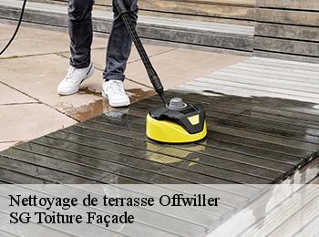 Nettoyage de terrasse  offwiller-67340 SG Toiture Façade