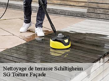 Nettoyage de terrasse schiltigheim-67300 SG Toiture Façade