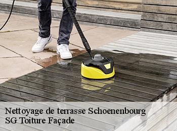 Nettoyage de terrasse schoenenbourg-67250 SG Toiture Façade
