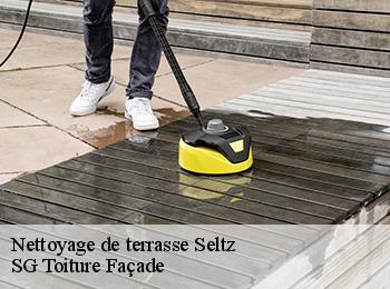 Nettoyage de terrasse seltz-67470 SG Toiture Façade