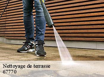 Nettoyage de terrasse