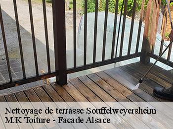 Nettoyage de terrasse  souffelweyersheim-67460 M.K Toiture - Facade Alsace