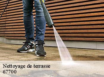 Nettoyage de terrasse