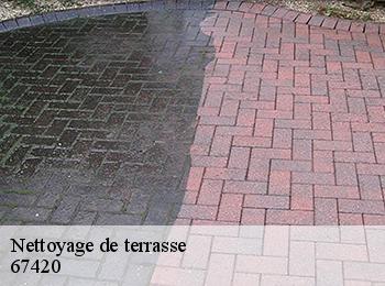 Nettoyage de terrasse  67420