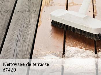Nettoyage de terrasse  67420
