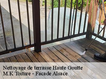 Nettoyage de terrasse  haute-goutte-67130 M.K Toiture - Facade Alsace