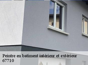 Peintre en batiment intérieur et extérieur  67710